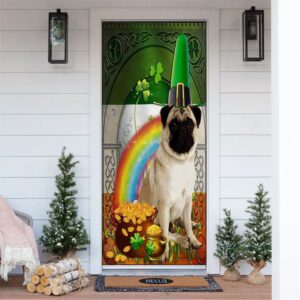 Pug Irish Door Cover, St Patrick’s Day…