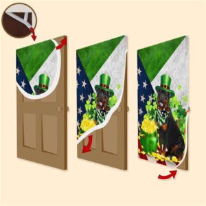 Rottweiler Door Cover St Patrick s Day Door Cover St Patrick s Day Door Decor 3 tllwz9.jpg