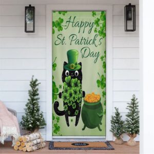 St Patrick’s Day Cat Door Cover, St…