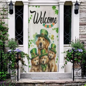 St Patrick s Day Golden Retriever Door Cover St Patrick s Day Dog Door Cover St Patrick s Day Door Cover St Patrick s Day Door Decor 2 n8xise.jpg