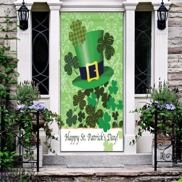 St Patrick’s Day Irish Hat Door Cover, St Patrick’s Day Door Cover, St Patrick’s Day Door Decor