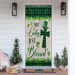 St Patrick’s Day Irish Shamrock Clover Door…