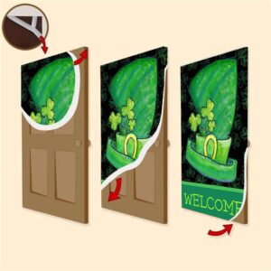 St Patrick s Day Leprechaun Hat Door Cover St Patrick s Day Door Cover St Patrick s Day Door Decor 3 kahurm.jpg
