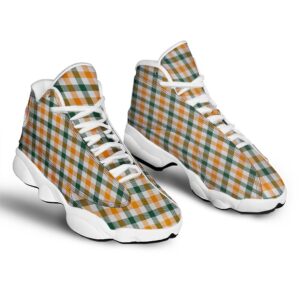 St Patrick s Day Shoes Buffalo Check St. Patrick s Day Print Pattern White Basketball Shoes 2 mmc64q.jpg