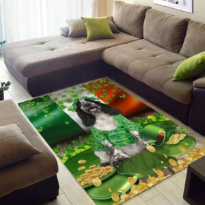 St Patricks Day Rug English Cocker Spaniel Rug 2 pepcld.jpg