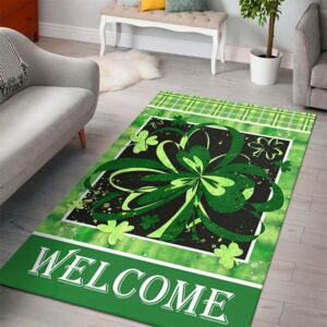 St Patricks Day Rug, Get Lucky WelcomeRug