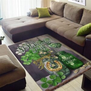 St Patricks Day Rug Good Luck Blessed Rugs Gift For Horse Lovers 2 tyyfsh.jpg