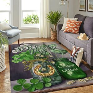 St Patricks Day Rug Good Luck Blessed Rugs Gift For Horse Lovers 3 icf5qk.jpg