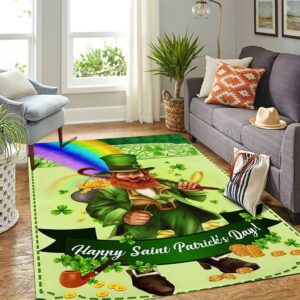 St Patricks Day Rug Happy Saint Patrick s Day Leprechaun Rugs 3 tljql7.jpg