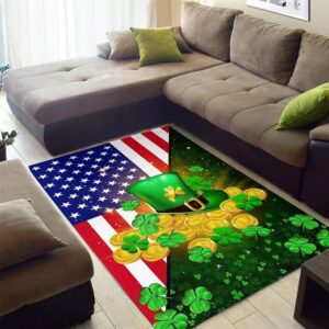 St Patricks Day Rug Happy St Patrick s Day Hat Rug 2 hlunhl.jpg