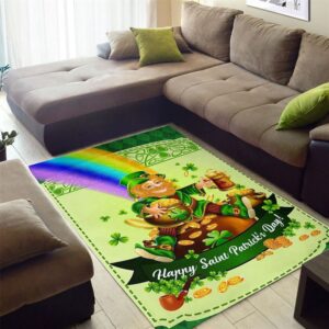 St Patricks Day Rug Happy St Patrick s Day Leprechaun Rug 2 zykzff.jpg