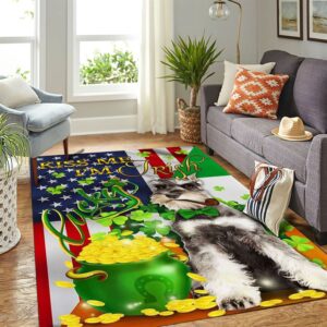 St Patricks Day Rug Kiss Me I m Irish Miniature Schnauzer Rug 3 t6ffak.jpg