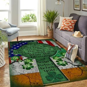 St Patricks Day Rug May The Blessings Of Saint Patrick Behold You Irish Rug 3 hxj5ww.jpg