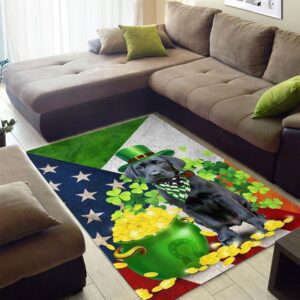 St Patricks Day Rug St Patrick s Day Black Labrador Rug 2 clp2de.jpg