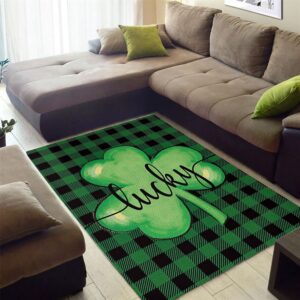 St Patricks Day Rug St Patrick s Day Lucky Shamrock Clover Rug 2 ajrptl.jpg