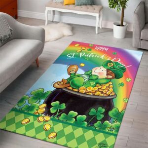 St Patricks Day Rug, St Patrick’s Day…