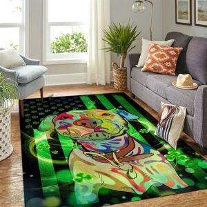 St Patricks Day Rug St Patricks Day American Pit Bull Terrier Rug 3 f7ppmm.jpg