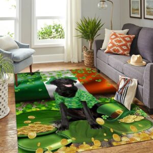 St Patricks Day Rug St Patricks Day Black Labrador Rug 3 qcb0hi.jpg