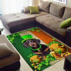 St Patricks Day Rug St Patricks Day Dachshund Irish Rug 2 hkqc5j.jpg