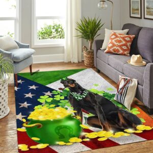 St Patricks Day Rug St Patricks Day Doberman Rug 3 pnxlji.jpg