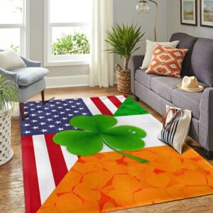 St Patricks Day Rug St Patricks Day Irish Shamrock American Rug 3 sgzyjr.jpg