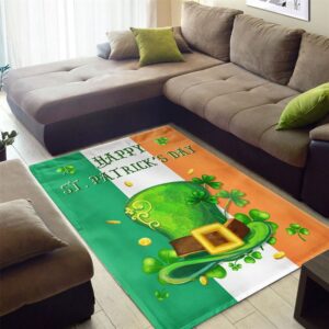 St Patricks Day Rug St Patricks Day Shamrock Leprechaun s Hat Day Rug 2 focza6.jpg