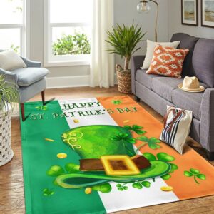 St Patricks Day Rug St Patricks Day Shamrock Leprechaun s Hat Day Rug 3 qyfdzk.jpg