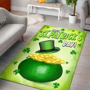 St Patricks Day Rug, St Patty’s Pot…
