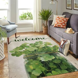 St Patricks Day Rug Welcome Shamrocks In The Bottle Rugs 3 hmthyd.jpg