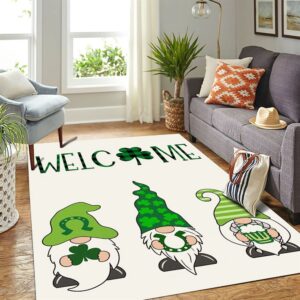 St Patricks Day Rug Welcome St Patricks Day Green Gnomes Saint Rug 3 p4d1o1.jpg