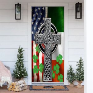 The Irish Celtic Cross St Patrick s Door Cover St Patrick s Day Door Cover St Patrick s Day Door Decor 1 nebsto.jpg