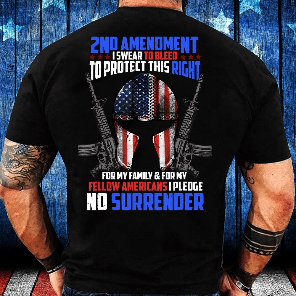 Veteran T Shirt, 2nd Amendment Gun Rights USA Flag Military Veteran Patriotic T-Shirt, Veterans Day Shirts
