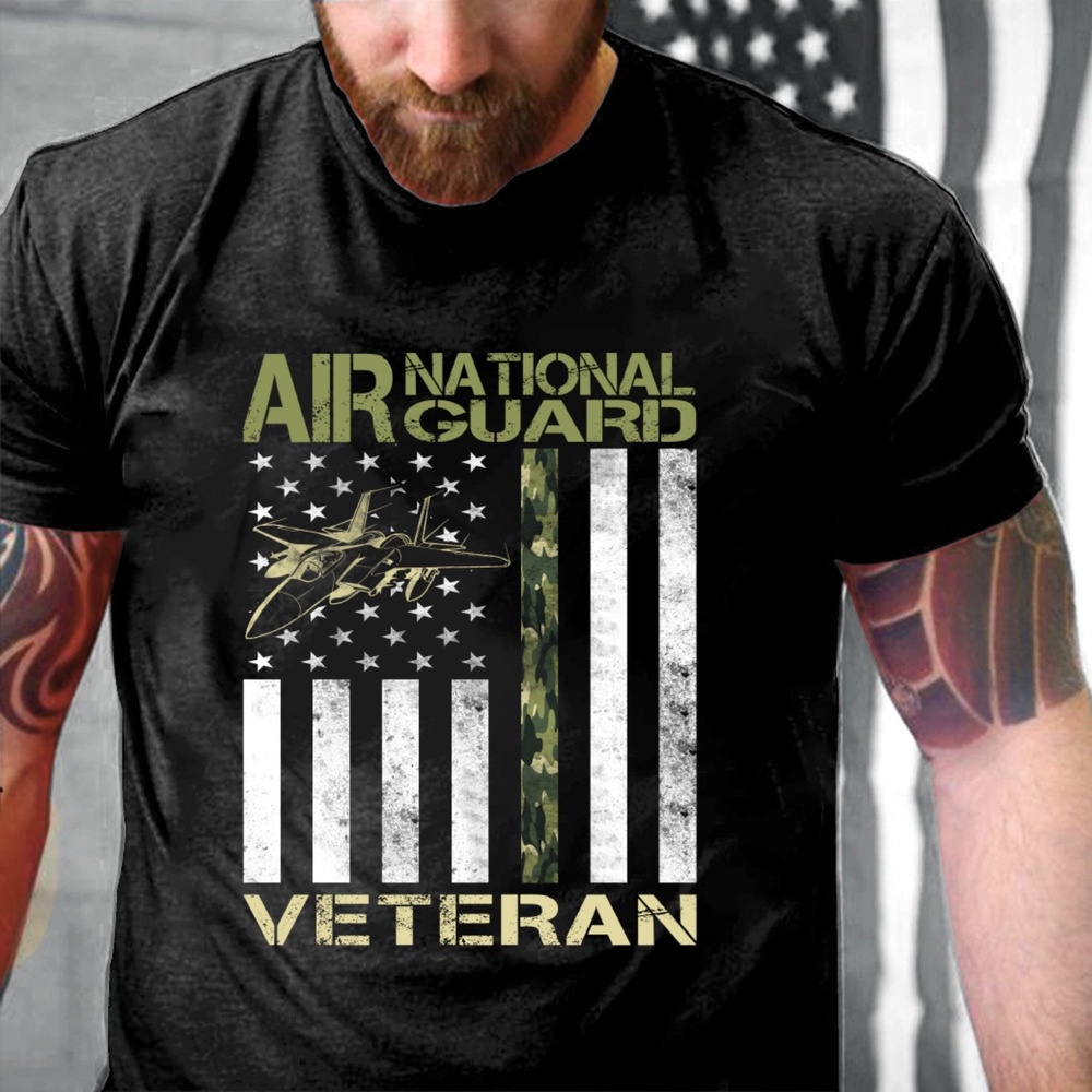 Veteran T Shirt, Air National Guard Gift For Veteran T-Shirt, Veterans Day Shirts