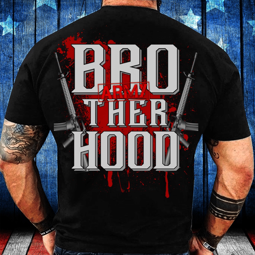 Veteran T Shirt, Army Veteran Brotherhood T-Shirt, Veterans Day Shirts