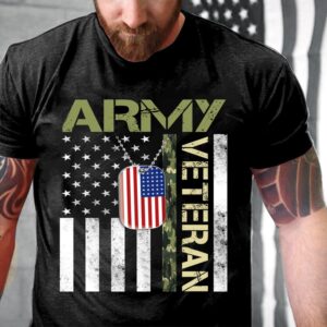 Veteran T Shirt, Army Veteran Shirt –…