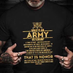 Veteran T Shirt, Army Veteran Shirt Proud…