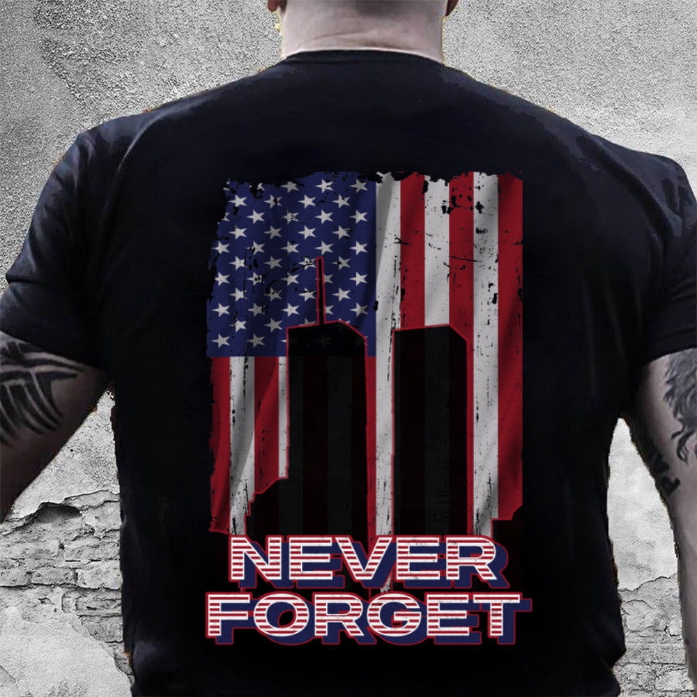 Veteran T Shirt, Dad Shirt American Flag Shirt Never Forget T-Shirt, Veterans Day Shirts