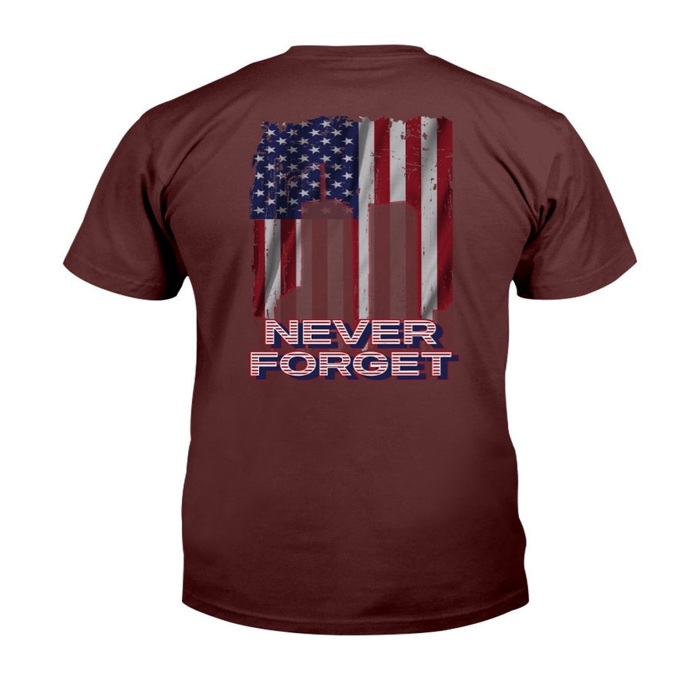 Veteran T Shirt, Dad Shirt American Flag Shirt Never Forget T-Shirt, Veterans Day Shirts