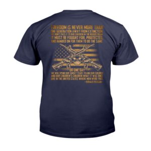 Veteran T Shirt Freedom Is Never More Than One Generation Away T Shirt Veterans Day Shirts 2 ak6ca1.jpg