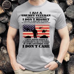 Veteran T Shirt, I Am A Grumpy…