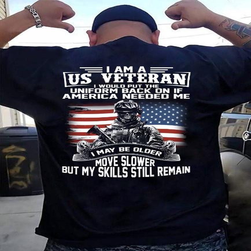 Veteran T Shirt, I Am A US Veteran Unisex T-Shirt, Veterans Day Shirts