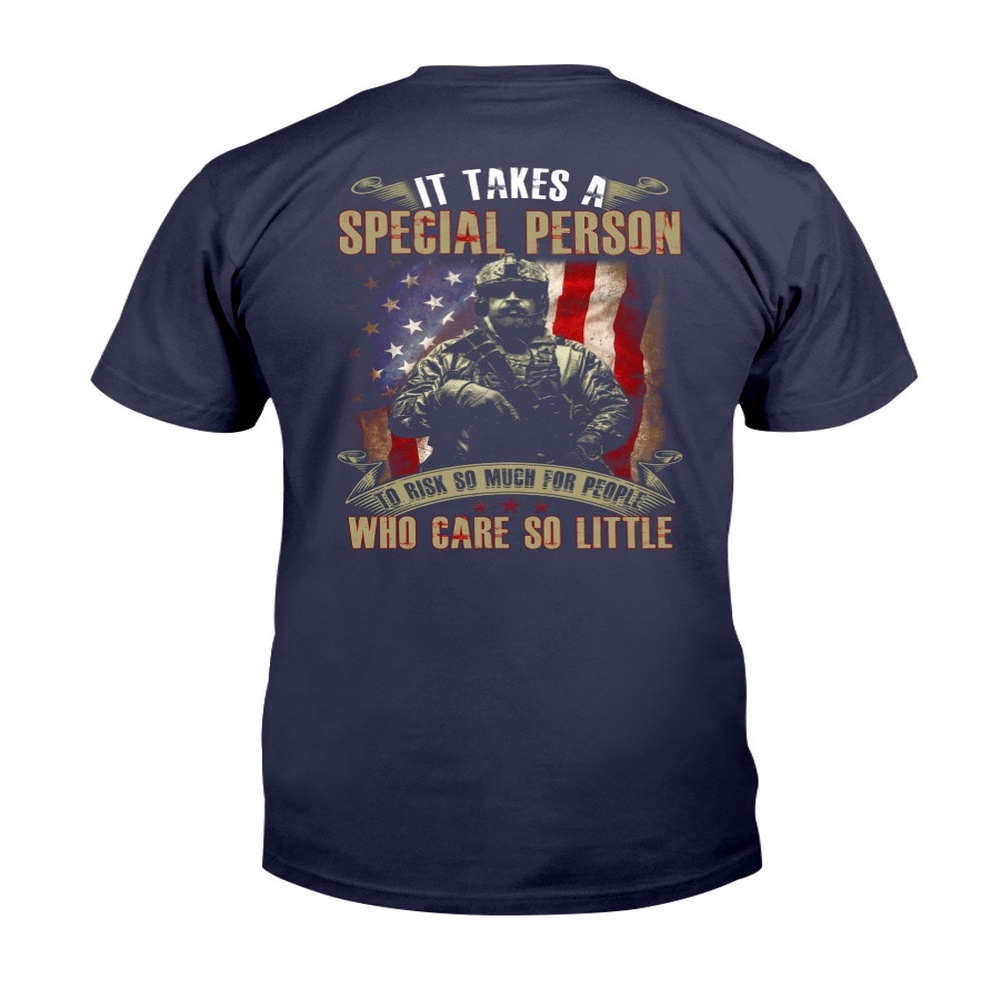 Veteran T Shirt, It Takes A Special Person Who Care So Little T-Shirt, Veterans Day Shirts