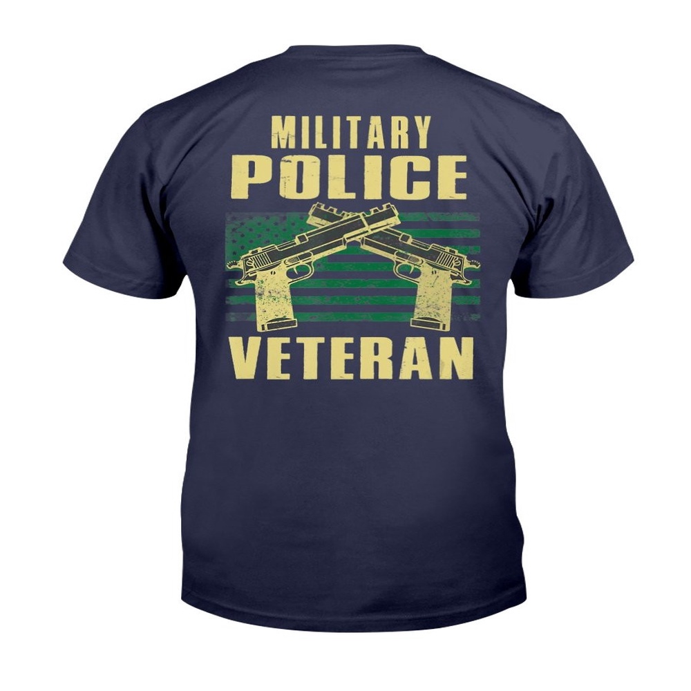 Veteran T Shirt, Military Police Veteran America Patriot Cop Military Veteran T-Shirt, Veterans Day Shirts