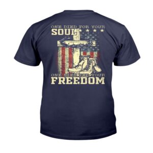Veteran T Shirt One Died For Your Soul One Died For Your Freedom T Shirt Veterans Day Shirts 2 w0yxfu.jpg