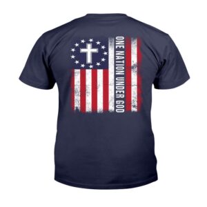 Veteran T Shirt One Nation Under God Christian American Flag T Shirt Veterans Day Shirts 2 wzen2e.jpg