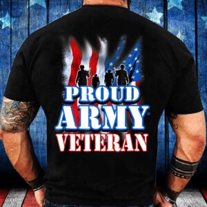 Veteran T Shirt, Proud Army Veteran Shirt…