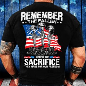 Veteran T Shirt, Remember The Fallen I…
