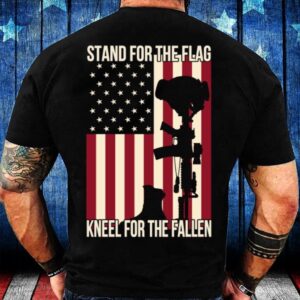 Veteran T Shirt, Stand For The Flag…