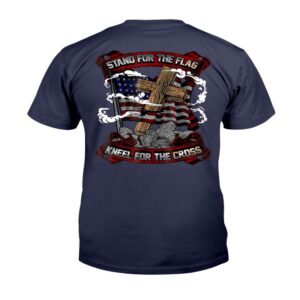 Veteran T Shirt Stand For The Flag Kneel For The Cross Veteran Day T Shirt Veterans Day Shirts 2 kdbyox.jpg