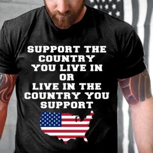 Veteran T Shirt, Support The Country You…